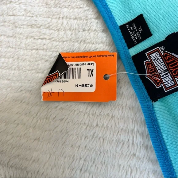 Pastel Blue Y2k NWT Harley Davidson Tee - Picture 2 of 3